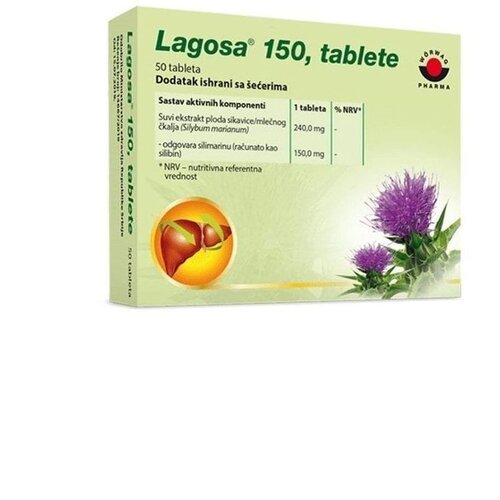 WÖRWAG PHARMA Worwag Pharma Lagosa, 50 tableta Cene