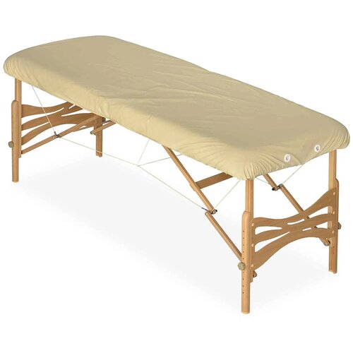 Prekrivač za kozmetički ležaj Poliester Habys Vodonepropusni s gumom 70 x 184 cm &amp;ndash; Espirit Beige (Ou Slike