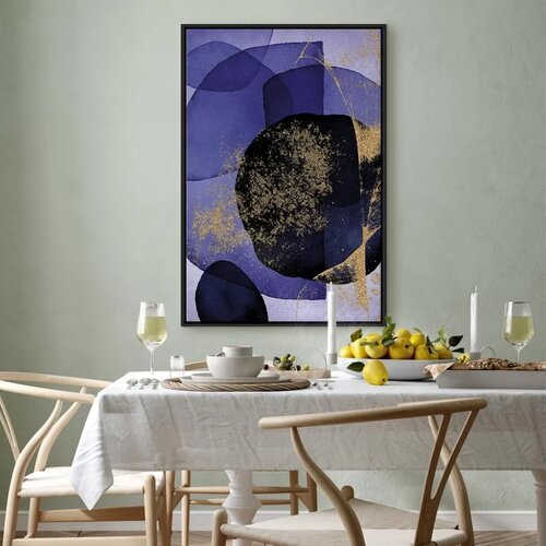  Slika - Purple Kaleidoscope (1 Part) Vertical 40x60 Slike