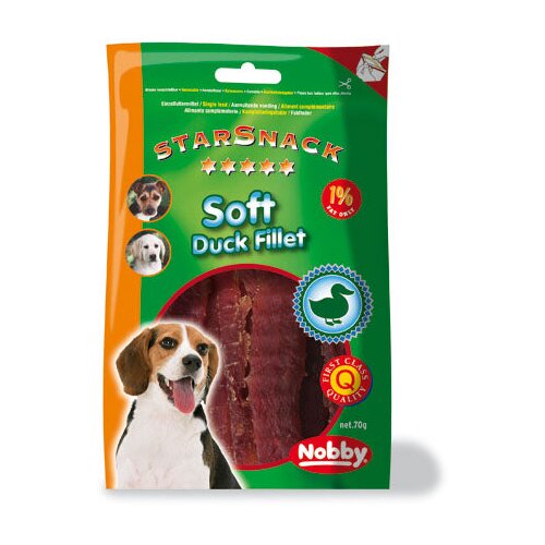 Nobby starsnack mehki račji fileji &ndash; 70 g Cene