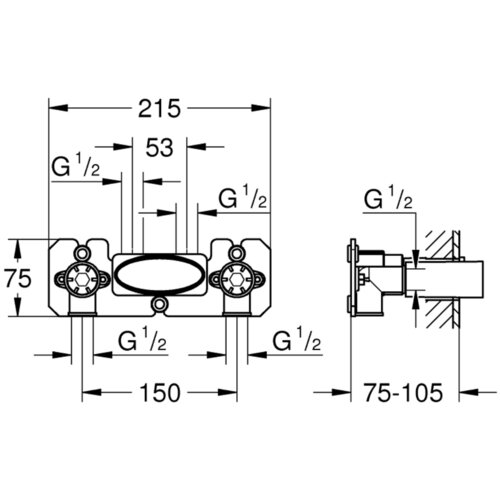 Grohe podometni del (26449000) Slike