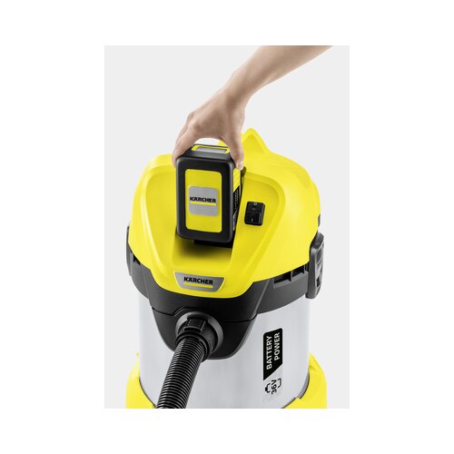 K&amp;auml;rcher akumulatorski mokro suhi sesalnik WD 3 Battery Premium Set 1.629-951.0 Slike