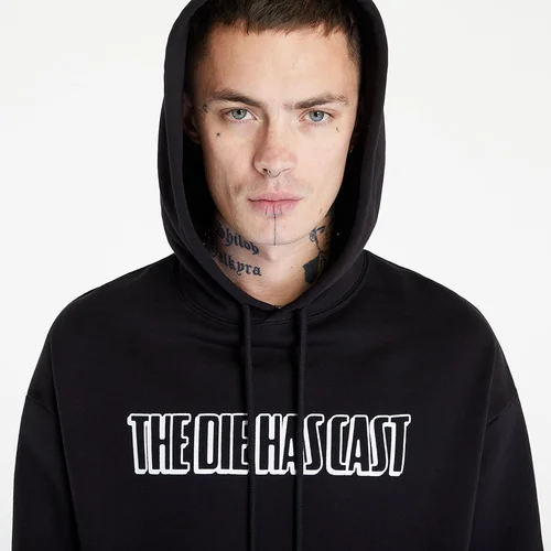 Raf Simons Regular Fit Hoodie Die Has Cast Print Black