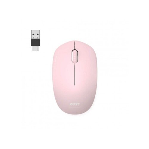 Port_Designs Mi&scaron;ka PORT WL USB-A/USB-C roza Cene