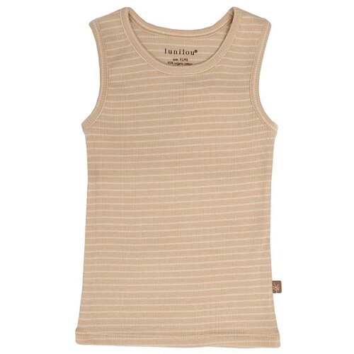  Lunilou - Majica bez rukava s prugama, Brazilian Sand/ Off White Cijene