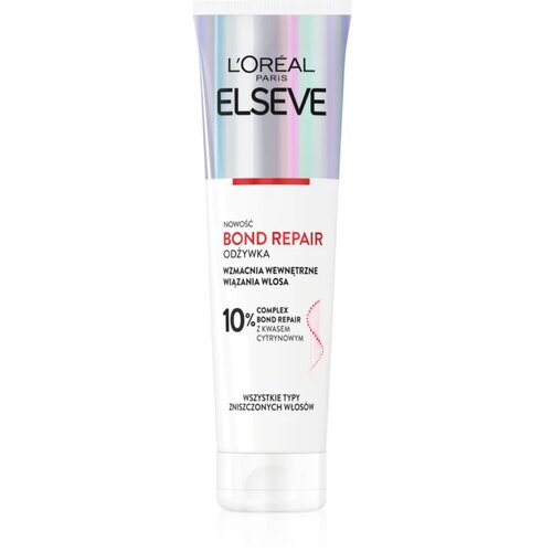 L&amp;acute;Or&amp;eacute;al Paris Elseve Bond Repair regeneracijski balzam za krepitev las 150 ml Slike