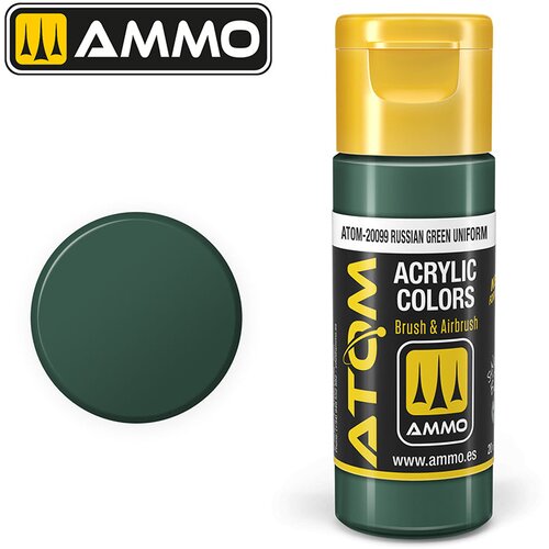 AMMO by MIG Jimenez Ammo ATOM Color Russian Green Uniform (Ruska zelena boja uniforme) - ATOM-20099 Slike