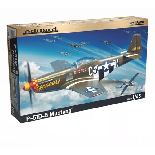 Eduard model kit aircraft - 1:48 P-51D-5 mustang Slike