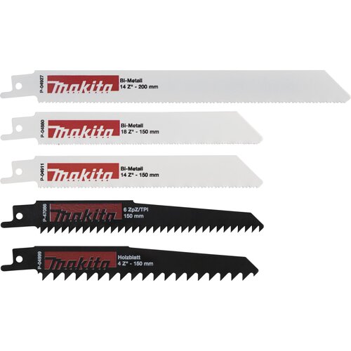 Makita P-83967 Recipro Starter Set Uni 5pcs. Cijene
