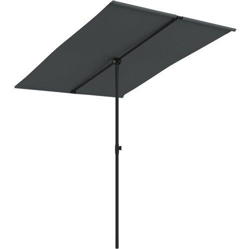 vidaXL Zunanji senčnik z aluminijastim drogom 2x1,5 m antraciten, (20610021) Cene