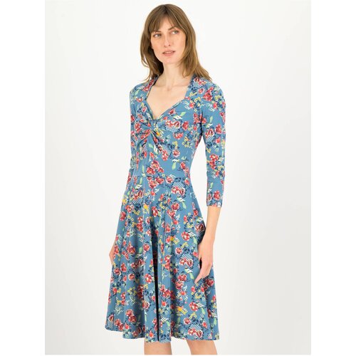 Blutsgeschwister Light blue floral dress - Women | ePonuda.com