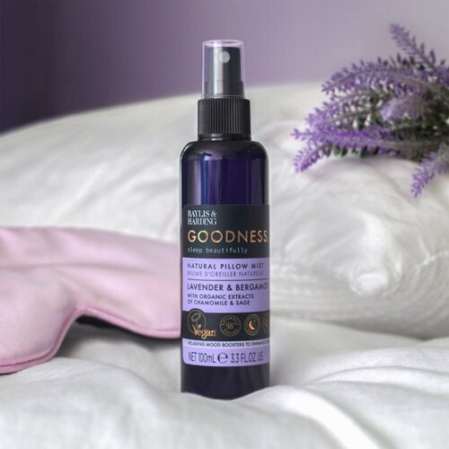 Baylis &amp;amp; Harding Goodness Sleep Beautifully meglica za miren spanec Lavender &amp;amp; Bergamot 100 ml Slike