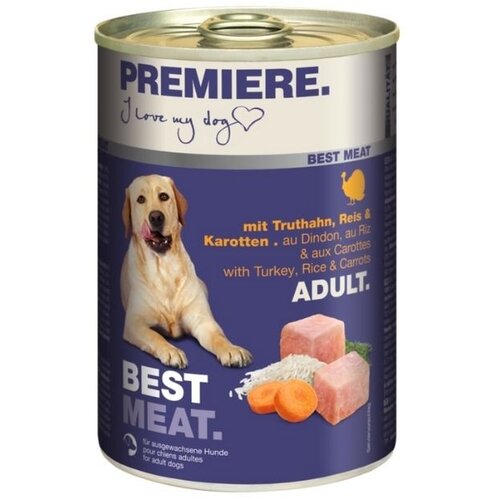 Premiere Best Meat Adult puretina, mrkva i riža, 400 g konzerva Cijene