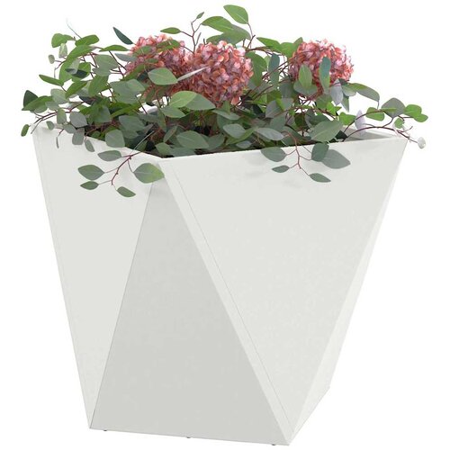  Sadilica 2 pcs Bijelo 50 x 50 x 50 cm Čelik Slike