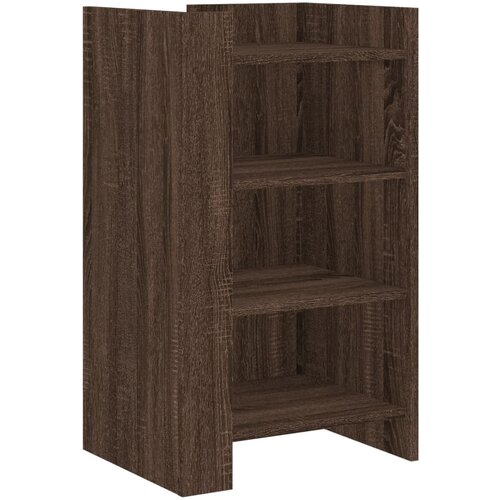 Maison Chic Komoda - Predalnik rjav hrast 45x35x75 cm inženirski les, (21717670) Slike