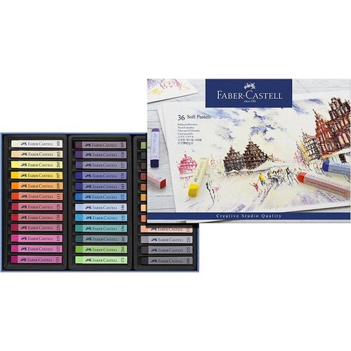 Faber-Castell suve pastele Gofa - set 36 boja Cene