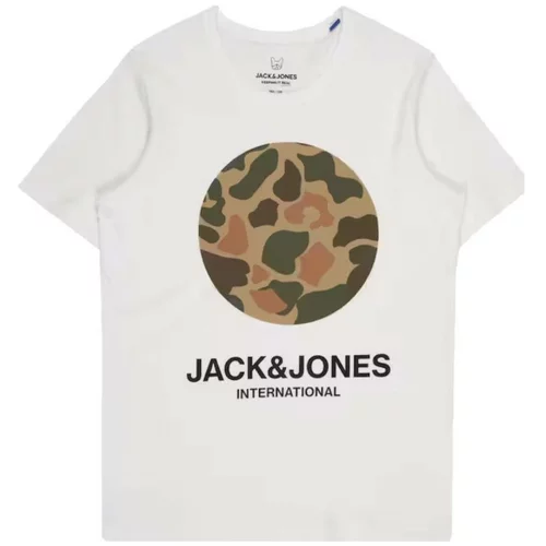 Jack & Jones majice s kratkimi rokavi - Bela
