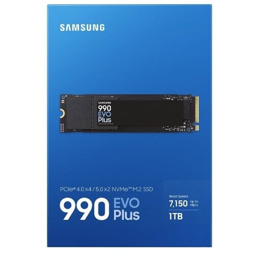Samsung SSD disk, 1TB 990 EVO Plus (MZ-V9S1T0BW) Slike