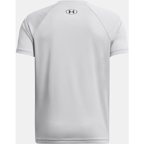 Under Armour Light grey boys' T-shirt UA Tech Split Wordmark SS Cene