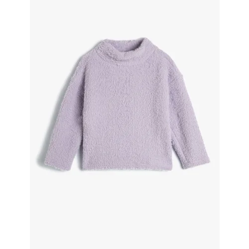 Koton Plush Sweat Turtleneck