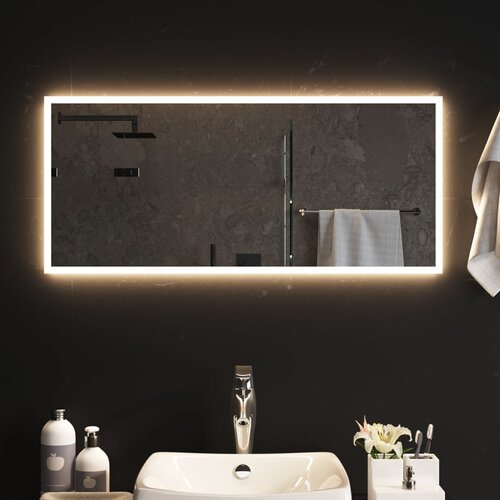 vidaXL led kopalniško ogledalo 90x40 cm Cene