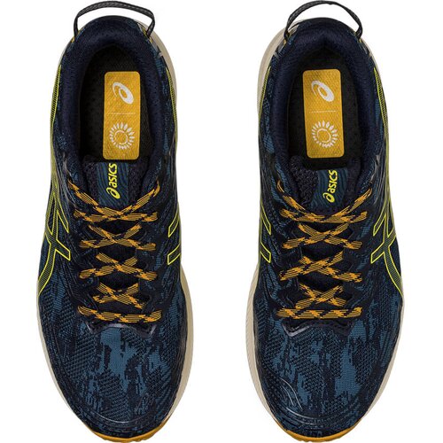 Asics Tenisice za trčanje &amp;#039;Fuji Lite 3&amp;#039; plava / mornarsko plava / žuta / narančasta Slike