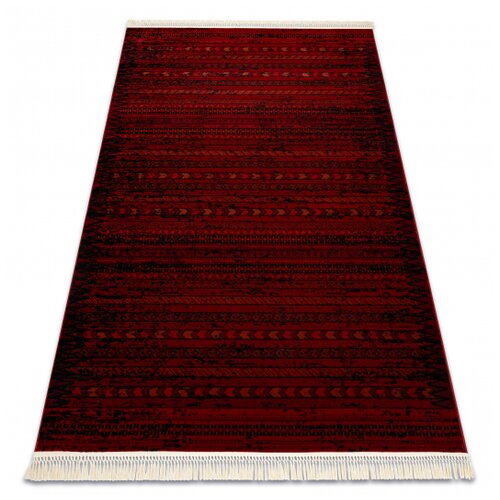RugsX ORIENT 5820 preproga bordo / črna Orientalski, proge z resicami 150x230 cm, (21996717) Cene