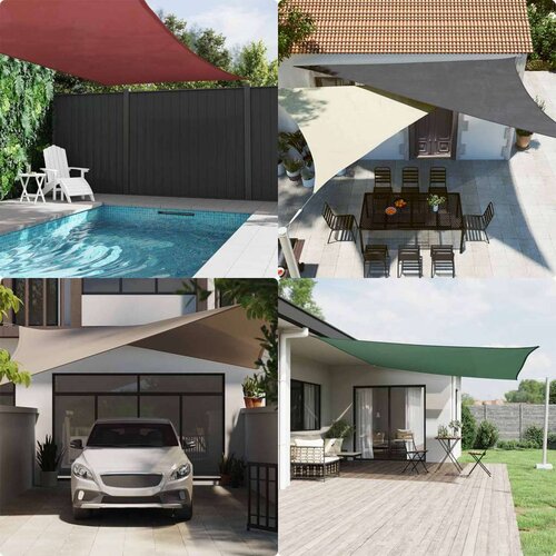  Sončno platno Rdeča 6 x 2 m 100% poliester Oxford, (5000221704) Cene