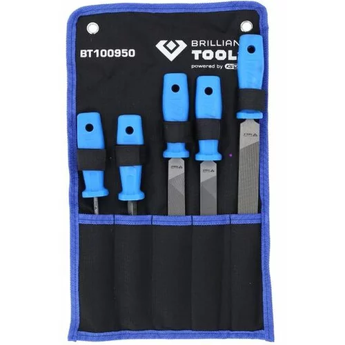 Brilliant tools 5-delni komplet pil BT100950
