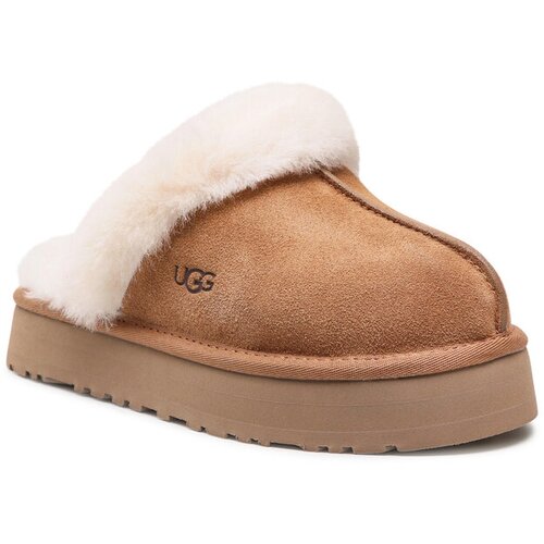 Ugg Papuče &amp;#039;Disquette&amp;#039; svijetlosmeđa / bijela Slike