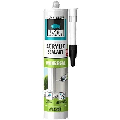 Bison Akril (Crna, 300 ml) Cijene