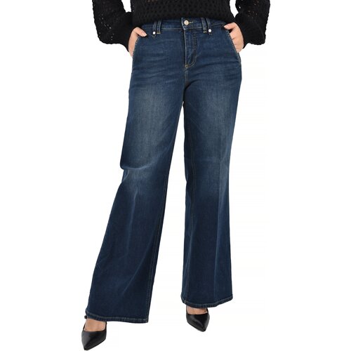 Liu Jo Jeans flare UF5128D0269 Modra Slike