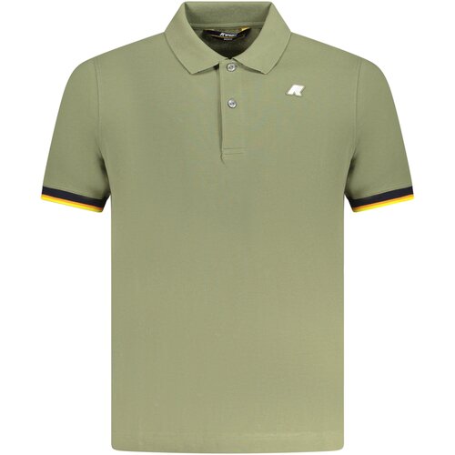K-Way POLO SHORT SLEEVES MEN GREEN Slike