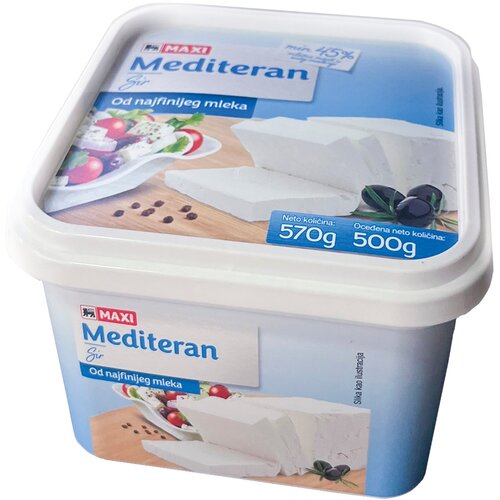 Maxi Sir Mediteran 500g Slike
