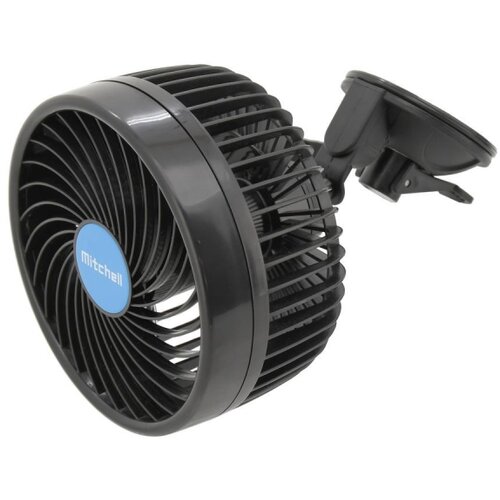  ventilator sa prianjalicom za automobil 9W/12V, crni Slike