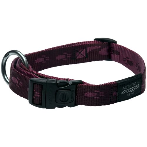 Rogz alpinist ogrlica za pse od mekane tkane trake l — 34–56 cm ljubičasta Cene