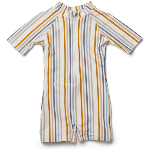 Liewood dječji kombinezon za kupanje s rukavima max stripe multi Slike