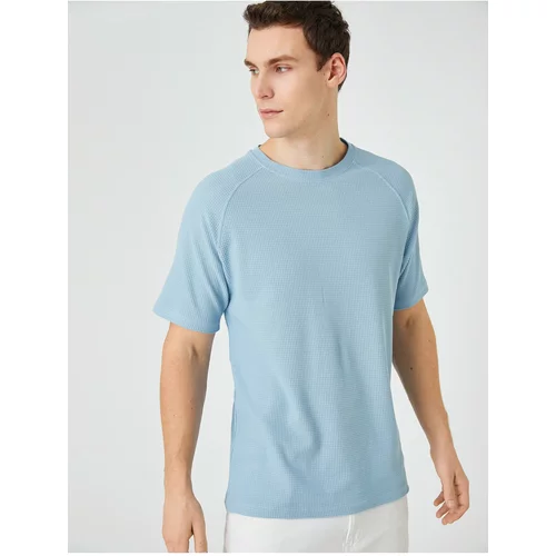 Koton Polo T-shirt - Blue - Slim fit