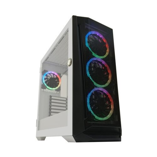 LC Power gaming 805bw-on holo-1_x usb3.2gen 1x1 (2xusba/1xusb-c),4x120 argb fan Tower ( 22426 ) Cene