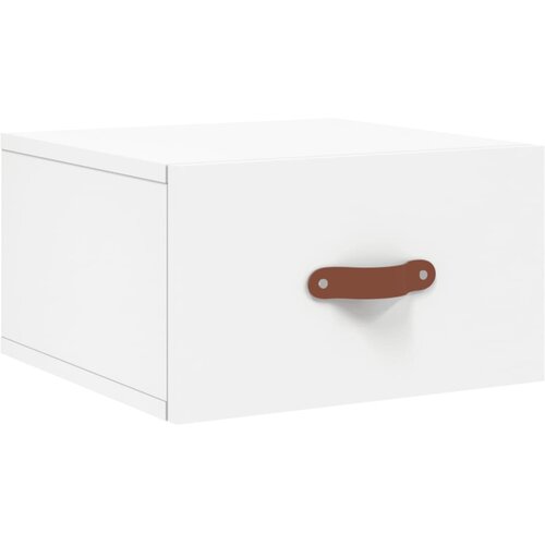 Maison Chic Stenska Nočna omarica - Nočna miza bela 35x35x20 cm, (21686836) Cene