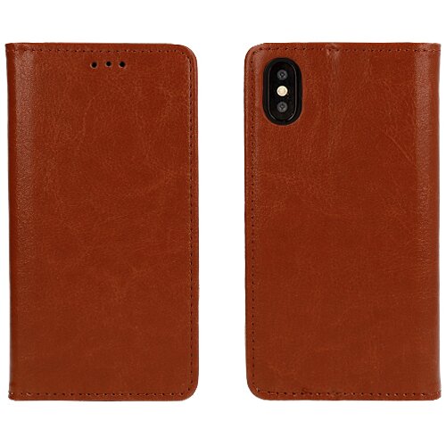  Usnjeni preklopni ovitek / etui / zaščita Book Special za Samsung Galaxy S10 - rjavi Cene