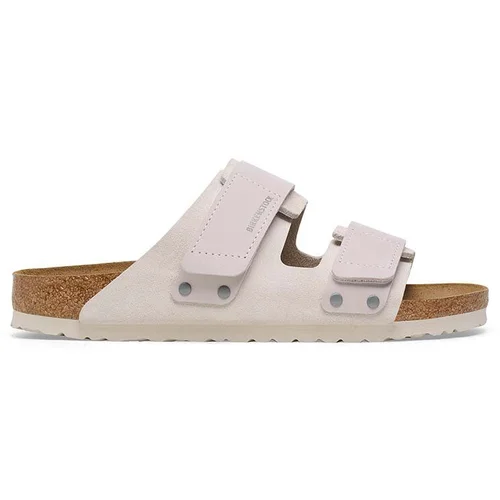 Birkenstock Natikači Uji ženski, bež barva, 1024822