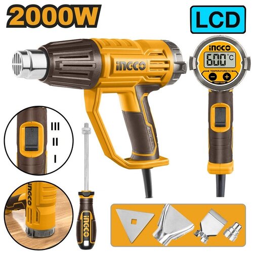 Ingco HG200058 Fen za vreli vazduh Slike