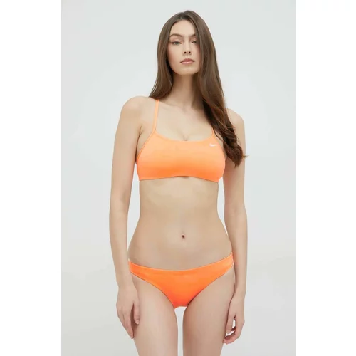 Nike Dvodijelni kupaći kostim Essential boja: narančasta, lagano učvršćene košarice