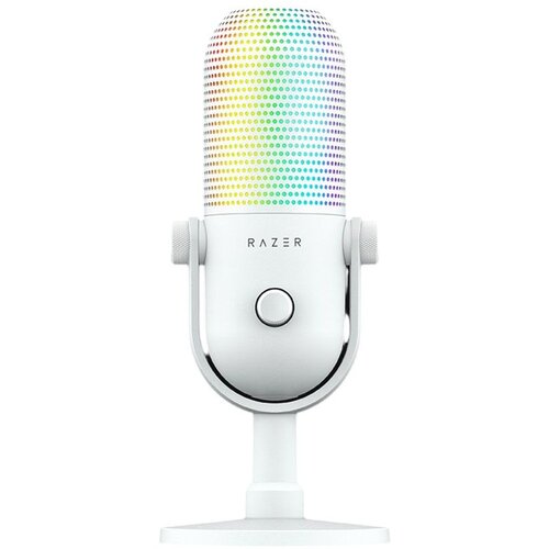 Razer Mikrofon Seiren V3 Chroma 32Bit DSP - RGB USB - White Cene