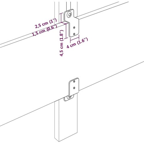  Uzglavlje Tamno siva 144 cm Kordura tekstil - Tamno siva 140 cm Nizak uzglavlju Slike