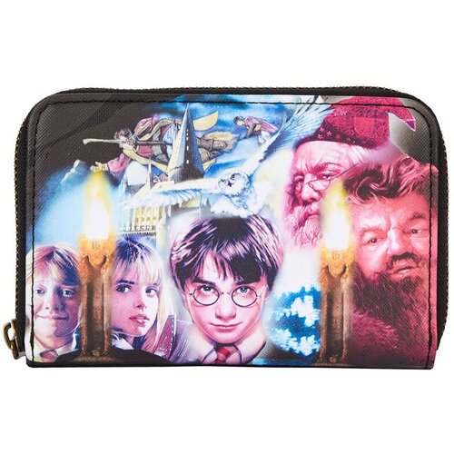 Loungefly HARRY POTTER SCORCERERS STONE ZIP AROUND DENARNICA Cene