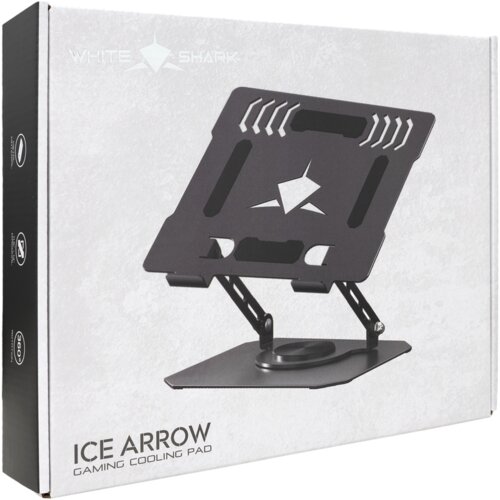 WHITESHARK Ice Arrow GCP-5 rashladni stalak za laptop Slike