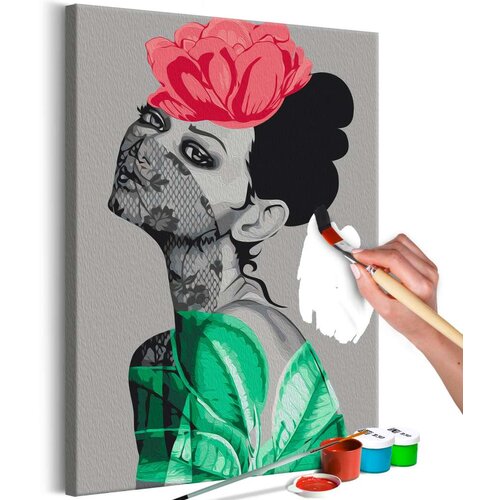  Slika za samostalno slikanje - Lady With Veil 40x60 Cijene