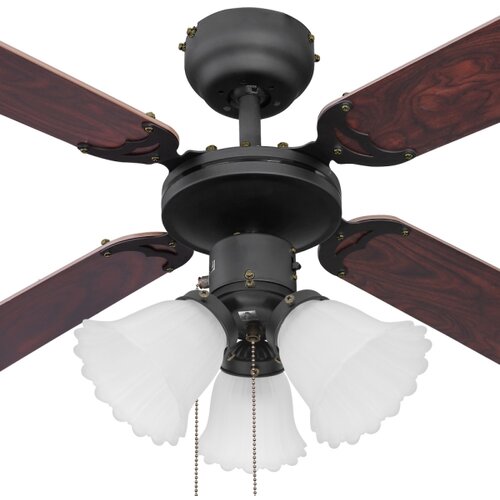Globo 03816 - Plafonski ventilator HARVEY 3xE27/60W/230V Slike